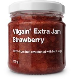 Vilgain Extra džem jahoda s brezovým cukrom 200 g