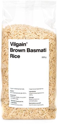 Vilgain Basmati ryža hnedá BIO 500 g