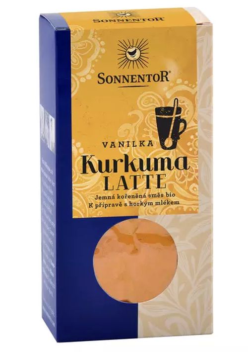 Sonnentor Kurkuma Latte - vanilka, 60 g