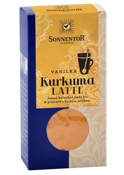 Sonnentor Kurkuma Latte - vanilka, 60 g