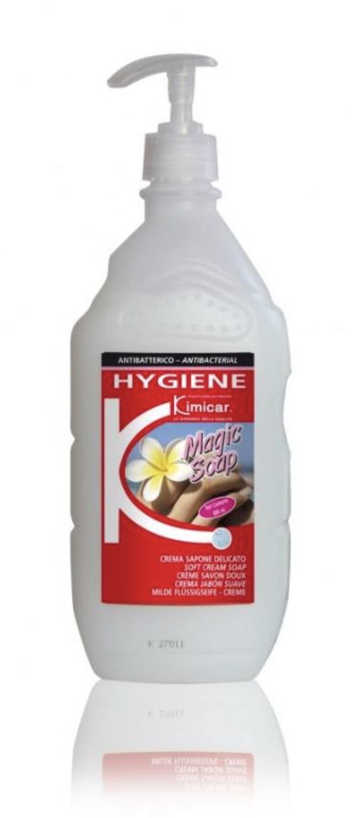 Kimicar Tekuté dezinfekční a antibakteriální mýdlo s vůní, Magic Soap Creme, 800 ml