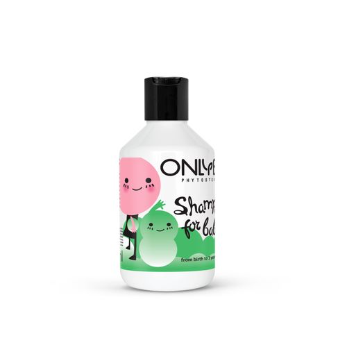 OnlyBio - Šampon pro děti od narození do 3 let, 250ml