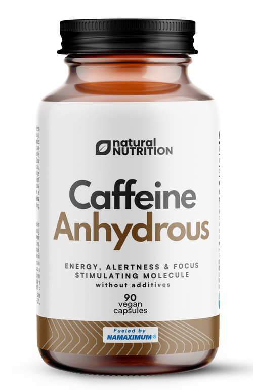 Caffeine Anhydrous - kofeín kapsuly