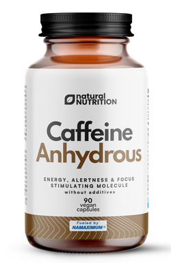 Caffeine Anhydrous - kofeín kapsuly