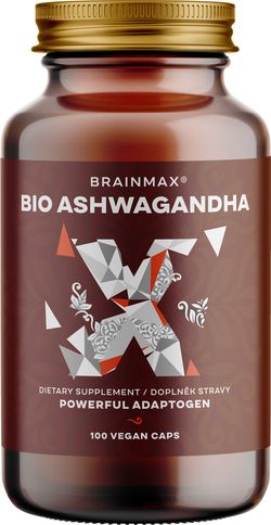 BrainMax BIO Ashwagandha (ašvaganda), 660 mg