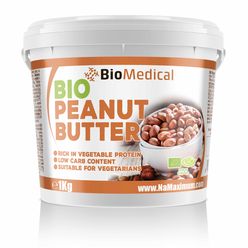 BIO Peanut Butter - Arašidové maslo Natural 1kg