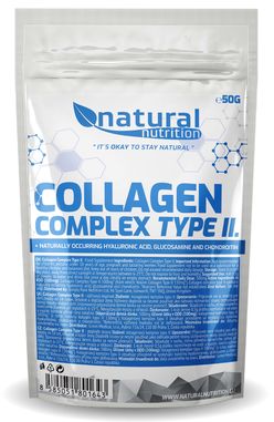Collagen Complex Type II – Kolagénový komplex typu II 50g Natural