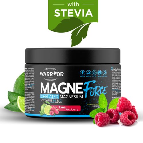 MagneForce Drink – Magnézium chelát + B6 300g Lime and Raspberry