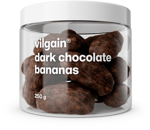 Vilgain Banány v čokoláde – horká čokoláda 250 g