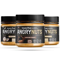 Angry Nuts - orieškové proteínové maslo 450g Salted Caramel