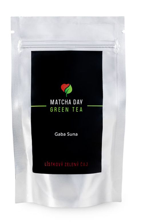 Matcha Day organický zelený lístkový čaj Gaba Suna 50g