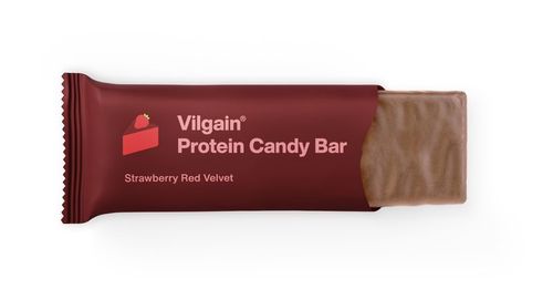 Vilgain Protein Candy Bar jahodový red velvet 60 g