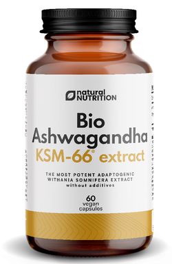 Bio Ashwagandha KSM-66 kapsuly