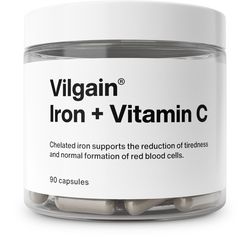 Vilgain Železo + Vitamín C 90 kapsúl