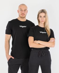 Vilgain Logotype T-shirt M Čierna