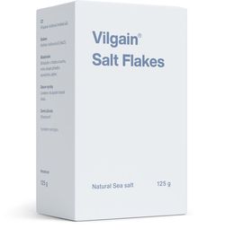 Vilgain Vločková soľ morská soľ vločky 125 g