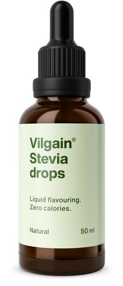 Vilgain Stevia Drops natural sladidlo