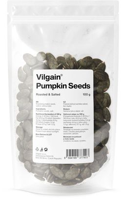 Vilgain Pražené tekvicové semienka solené 100 g