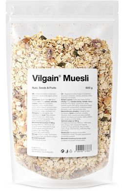 Vilgain Muesli orechy, semienka & ovocie 600 g