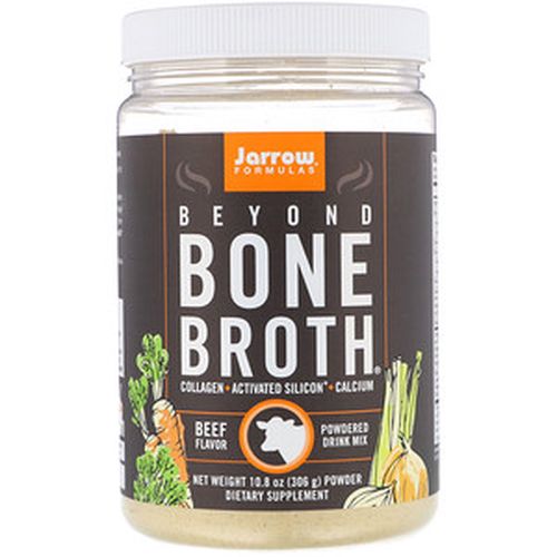 Jarrow Formulas Jarrow Beyond Bone Broth, hovädzí, 306 g (instantný vývar z kostí)