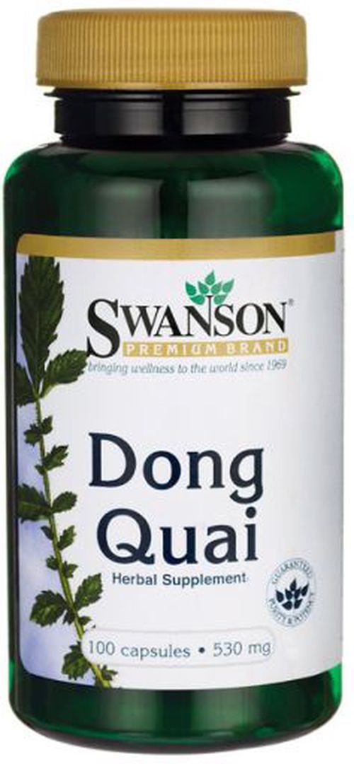 Swanson Dong Quai, 530 mg, 100 kapslí