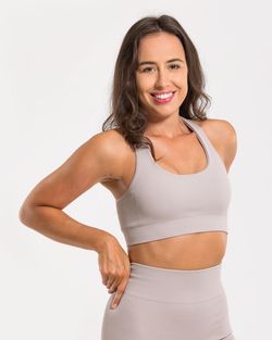 Vilgain Seamless Ribbed Racer Back Bra S/M shell