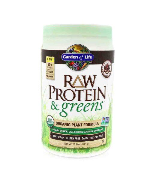 Garden of Life - RAW Protein & Greens Organic - čokoláda, 611 g