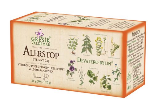 GREŠÍK VALDEMAR Devätoro bylín - Alerstop, 20 x 1,2 g