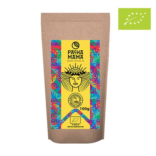 Poyerbani Pachamama Organic Guayusa Tea, Menta Limon, 100 g *PL-EKO-02 Certifikát