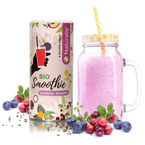 Naturalis - Smoothie Naturalis Borůvka a Brusinka BIO, 180g