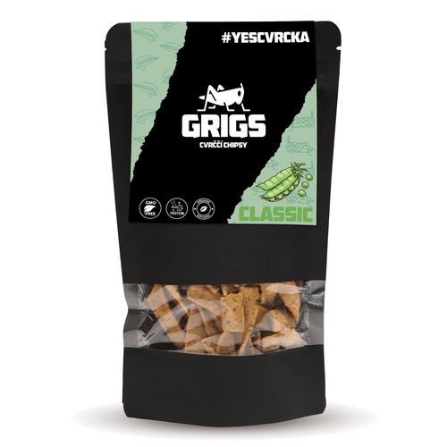 Grig - Proteinové Cvrččí chipsy - Classic