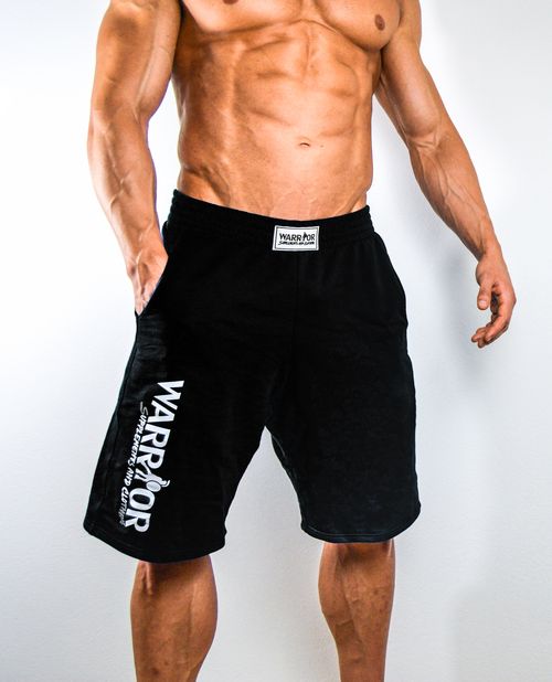 Kraťasy Warrior čierne XXL Čierna