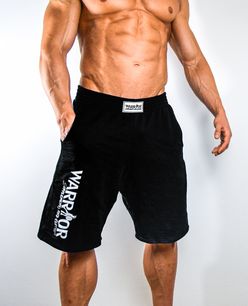 Kraťasy Warrior čierne XXL Čierna