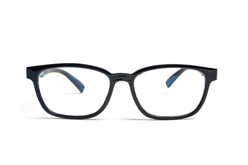 BrainMax Detské okuliare CUBE blokujúce 35 % modrého svetla (čierne)