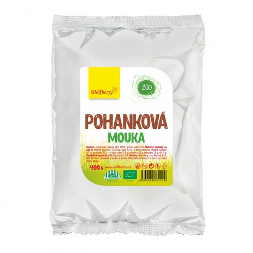 Wolfberry Pohanková mouka BIO, 400 g *CZ-BIO-002 certifikát