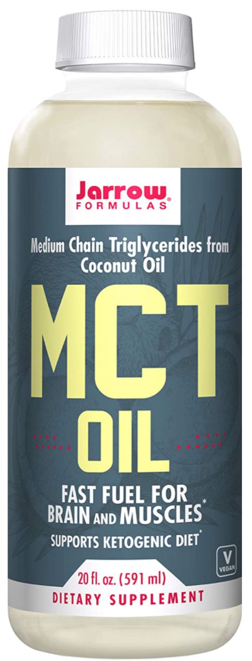 Jarrow Formulas MCT olej, 100% kokosový, 591 ml