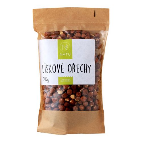 NATU - Lískové ořechy, 500g