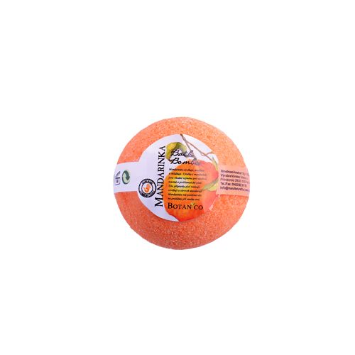 BOTANICO - bath bombs (šumivá kúpeľová guľa), 50g - mandarínka