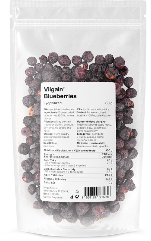 Vilgain Čučoriedky lyofilizované 30 g
