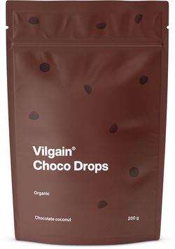Vilgain Čokoládové pecky BIO kokos 200 g