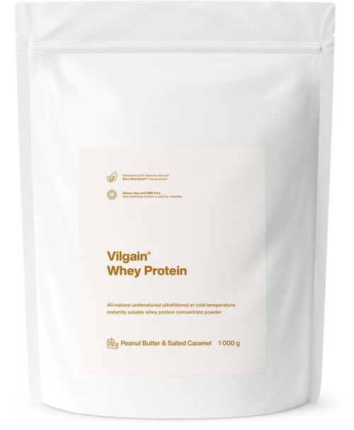 Vilgain Whey Protein arašidové maslo a slaný karamel