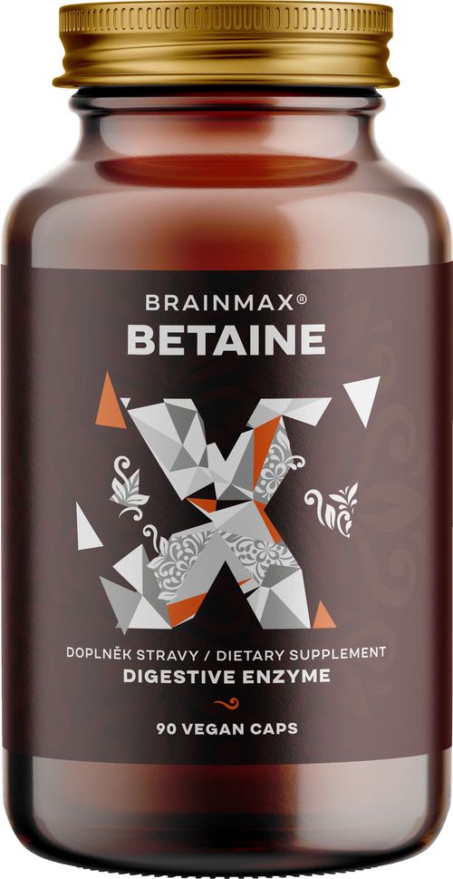 BrainMax Betaine HCl 700 mg, 90 kapsúl Iónové minerály pre šport v tekutej forme