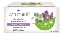 Attitude - prírodný čistiaci osviežovač vzduchu s esenciálnymi olejmi s vôňou levandule a eukalyptu, 227 g