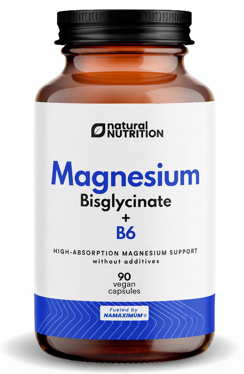Magnézium chelát (bisglycinát) + vitamín B6 90 caps