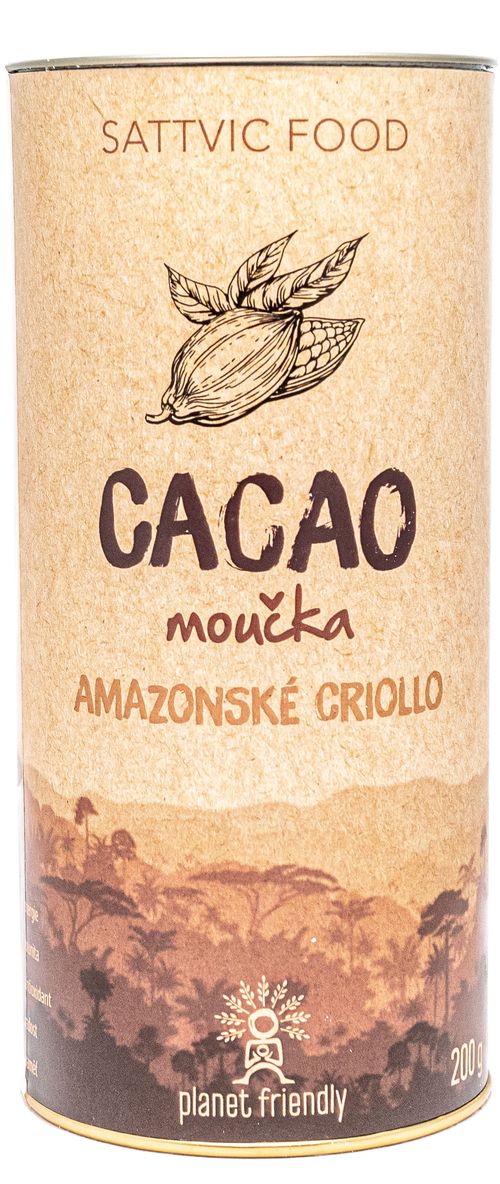 Planet Friendly Cacao Criollo moučka - peruánské kakao, 200 g
