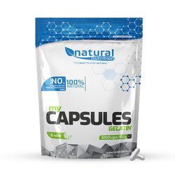 Želatínové Kapsuly MyCapsules Gelatin 00