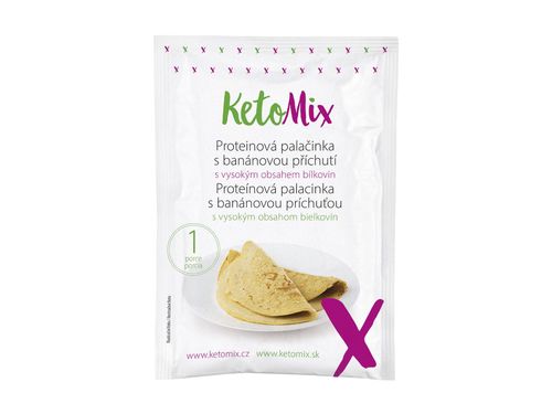 KetoMix Proteínová palacinka s banánovou príchuťou (1 porcia)