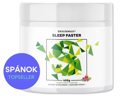 BrainMax Sleep Faster, GABA UPGRADE! 450 g