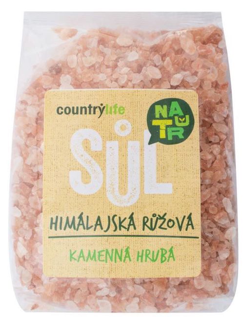 CountryLife Himalájska soľ hrubá, 0,5 kg