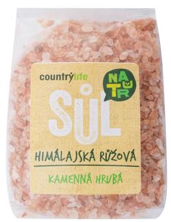 CountryLife Himalájska soľ hrubá, 0,5 kg